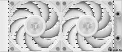 Комплект водяного охлаждения ID-COOLING DX240 MAX WHITE LGA1700/1200/115X/AM4/AM5 (4шт/кор,TDP 350W,