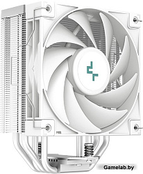Кулер DEEPCOOL AK400 WH LGA1700/1200/115X/AM4 (18шт/кор, TDP 260W, PWM, Fan 120mm, 4 тепл. трубки, б