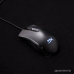 Мышь HyperX Pulsefire Core черный оптическая (6200dpi) USB (6but)