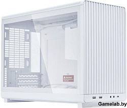 Корпус Lian Li A3-mATX TG White / Tempered Glass Edition / Bottom Dust Filter / G99.A3W.10R