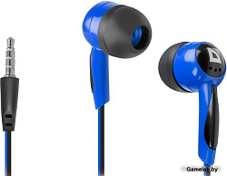 Нaушники BASIC 604 BLACK/BLUE 63608 DEFENDER