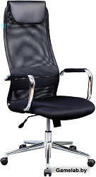 Кресло руководителя Бюрократ KB-9N/BLACK черный TW-01 TW-11 сетка/ткань кресто