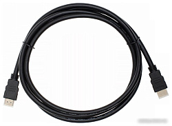 Кабель аудио-видео Cactus CS-HDMI.1.4-1.8 HDMI (m)/HDMI (m) 1.8м. Позолоченные контакты черный