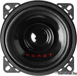 Колонки автомобильные Ural Молот АС-М100 (без решетки) 110Вт 91дБ 4Ом 10см (4дюйм) (ком.:2кол.) широ