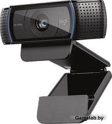 Камера Web Logitech HD Pro C920 черный 2Mpix (1920x1080) USB2.0 с микрофоном (960-000998)