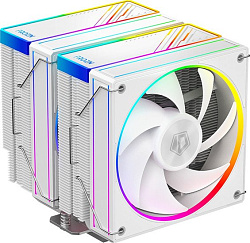 Кулер ID-COOLING FROZN FROZN A620 ARGB WHITE LGA1700/1200/115X/AM5/AM4 (6шт/кор, TDP 270W, PWM, черн