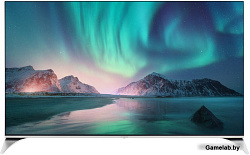 Телевизор QLED Hyundai 50" H-LED50QBU7500 Android TV Frameless черный 4K Ultra HD 60Hz DVB-T DVB-T2 