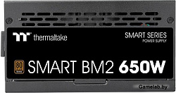Блок питания Thermaltake ATX 650W Smart BM2 80+ bronze (24+4+4pin) APFC 120mm fan 6xSATA Cab Manag R