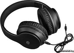 Гарнитура накладные Digma BT-19 ANC черный беспроводные bluetooth оголовье (BT19)