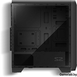 Корпус Zalman S2 черный без БП ATX 2x120mm 2xUSB2.0 1xUSB3.0 audio bott PSU