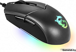 Мышь MSI Clutch GM11 черный оптическая (5000dpi) USB (6but)