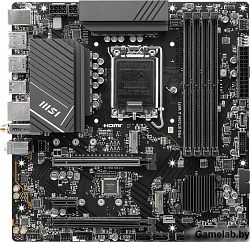 MSI PRO B760M-A WIFI LGA1700,4DDR5,2PCI-Ex16,1PCI-Ex1,2M.2,4SATA3,2USB3.2  Gen2,7USB3.2 G