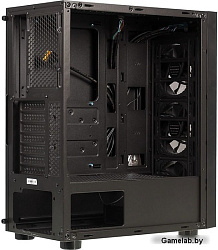 Корпус Formula F-3401 (V1) черный без БП ATX 3x120mm 2xUSB2.0 1xUSB3.0 audio bott PSU