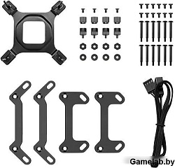 Комплект водяного охлаждения DEEPCOOL MYSTIQUE 360 LGA20XX/1700/1200/115X/AM5/AM4 (6шт/кор,TDP 300W,