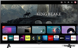 Телевизор LED LG 50" 50UR78006LK.ARUB черный 4K Ultra HD 50Hz DVB-T DVB-T2 DVB-C DVB-S DVB-S2 USB Wi