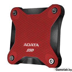 Накопитель SSD A-Data USB3.1 2TB SD620-2TCRD SD620 2.5" красный