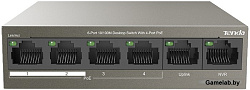 Коммутатор 6PORT 100M 4POE TEF1106P-4-63W TENDA