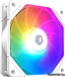 Вентилятор ID-COOLING TF-12025-PRO-ARGB-TRIO WHITE (3 in 1) 120x120x25мм (20шт./кор, PWM, резиновые 
