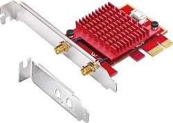 Сетевой адаптер Wi-Fi + Bluetooth Cudy WE3000S АХ5400 PCI Express (ант.внеш.съем) 2ант.