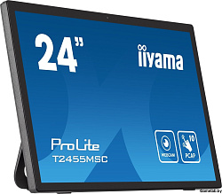 Монитор Iiyama 23.8" ProLite T2455MSC-B1 черный IPS LED 5ms 16:9 HDMI M/M глянцевая 1000:1 400cd 178