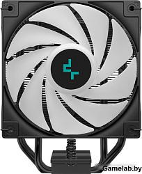 Кулер DEEPCOOL AG400 DIGITAL BK ARGB LGA1700/1200/115X/AM5/AM4 (9шт/кор, TDP 220W, PWM, ARGB Fan 120