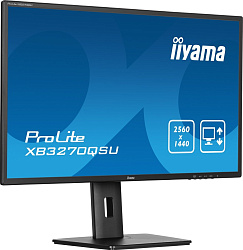 Монитор Iiyama 31.5" ProLite XB3270QSU-B1 черный IPS 16:9 HDMI M/M матовая HAS Piv 250cd 178гр/178гр