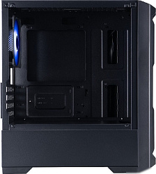 Корпус 1STPLAYER BULLET HUNTER H2 ARGB Black / mATX / 4x120mm ARGB fans / H2-BK-4F7