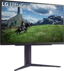 Монитор LG 27" UltraGear 27GS85Q-B черный IPS LED 16:9 HDMI матовая HAS 400cd 178гр/178гр 2560x1440 
