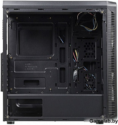 Корпус Accord JP-X черный без БП ATX 2xUSB2.0 1xUSB3.0 audio bott PSU