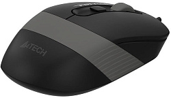 Мышь A4 Fstyler FM10 черный/серый оптическая (1600dpi) USB (3but)
