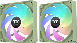 Вентилятор Thermaltake CT140 Sync Matcha ARGB зеленый 4-pin 30.5dB Ret (CL-F203-PL14MG-A)