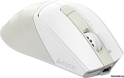 Мышь A4Tech Fstyler FG45CS Air2 бежевый оптическая (2000dpi) silent беспроводная USB для ноутбука (7