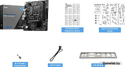 Материнская плата H610 S1700 MATX PRO H610M-E MSI