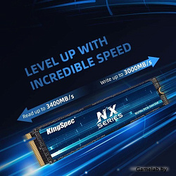 Накопитель SSD Kingspec PCI-E 3.0 2Tb NX-2TB M.2 2280 0.9 DWPD