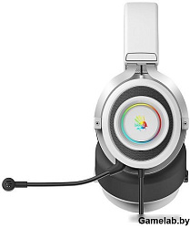 Наушники с микрофоном A4Tech Bloody G535 белый/черный 2м мониторные USB оголовье (G535 (BLACK+WHITE)