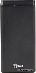 Мобильный аккумулятор Cactus CS-PBFSFT-10000 10000mAh 2.1A черный