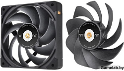 Вентилятор Thermaltake Toughfan EX12 Pro 120x120x25mm черный 4-pin 22.6-29.8dB Ret