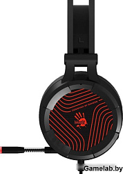 Наушники с микрофоном A4 G530 черный/серый 1.8м мониторы оголовье