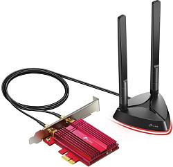 Сетевой адаптер WiFi Bluetooth TP-Link Archer TX3000E PCI Express (ант.внеш.съем) 2ант.