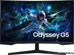 Монитор Samsung 32" S32CG550EI черный VA LED 16:9 HDMI M/M матовая 300cd 178гр/178гр 2560x1440 165Hz