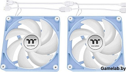 Вентилятор Thermaltake CT120 Sync Hydrangea ARGB голубой 4-pin 25.8dB Ret (CL-F202-PL12BU-A)