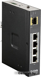Коммутатор D-Link DIS-100G-5PSW/A1A Промышленный неуправляемый коммутатор с 4 портами 10/100/1000Bas