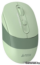 Мышь A4Tech Fstyler FB10C зеленый оптическая (2000dpi) беспроводная BT/Radio USB (4but)