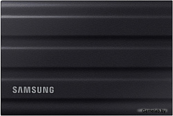 External SSD Samsung 2.0Tb T7 Shield <MU-PE2T0S/WW> черный (USB3.2 Gen2, up to 1050/1000Mbs, 3D TLC,