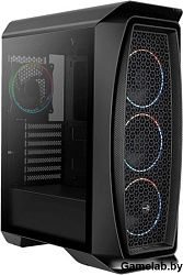 Корпус Aerocool Aero One Eclipse-G-BK-v1 черный без БП ATX 4x120mm 2xUSB3.0 audio