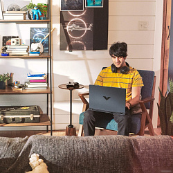 Ноутбук HP Victus 15-fa1035ci Core i7 13700H 16Gb SSD512Gb NVIDIA GeForce RTX4050 6Gb 15.6" IPS FHD 