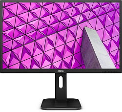 Монитор AOC 23.8" Professional 24P1(00/01) черный IPS LED 4ms 16:9 DVI HDMI M/M матовая HAS Pivot 10