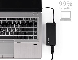 Блок питания для ноутбука Power/USB C Adaptor/Plastic/EnerG 60W USB -C PD Charger/1-USB Port/Black/E