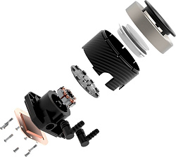 Система водяного охлаждения ID-Cooling FX360 Inf ARGB Soc-AM5/AM4/1151/1200/2066/1700 черный 4-pin 2