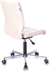 Кресло Бюрократ CH-330M бежевый Orion-10 искусственная кожа крестовина металл хром